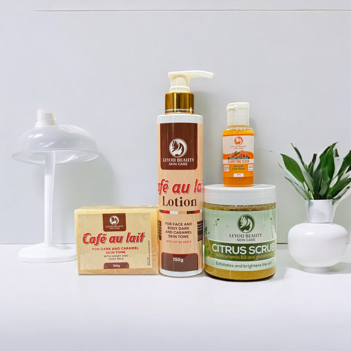 Café au lait set