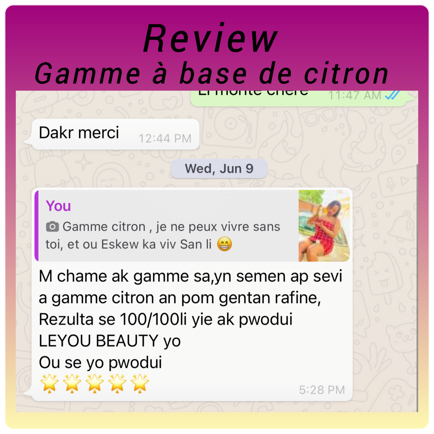 Lemon lightening full set