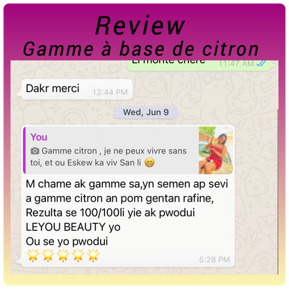 Lemon lightening full set