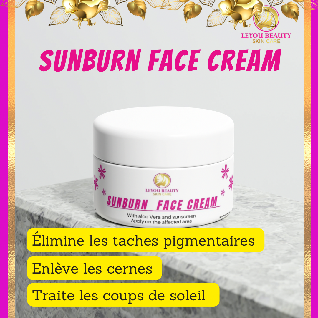 Sunburn face cream ( dark spot eraser ) 60 g